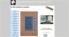 Desktop Screenshot of moonsecurity.com.au